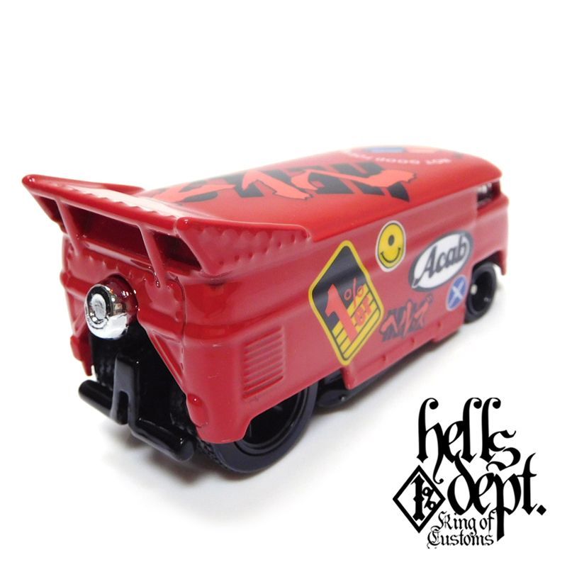 画像: HELLS DEPT 2019 - JDC13 【"ヘルズ" VW DRAG BUS (カスタム完成品)】RED/RR（送料サービス適用外）