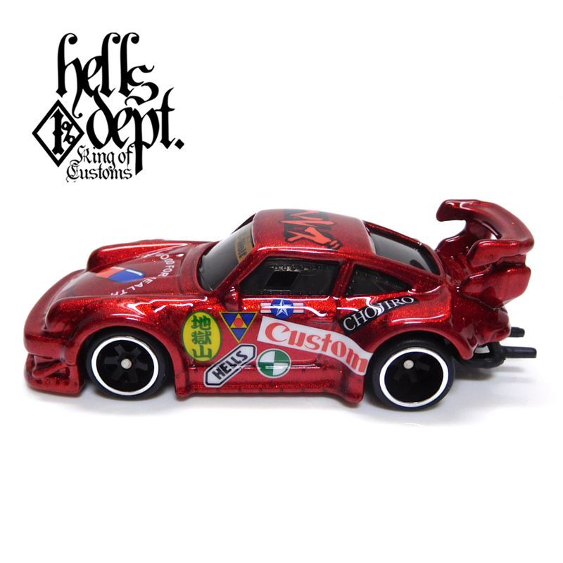 画像: HELLS DEPT 2019 - JDC13 【"ヘルズ" RWB PORSCHE 930 (カスタム完成品)】RED/RR（送料サービス適用外）