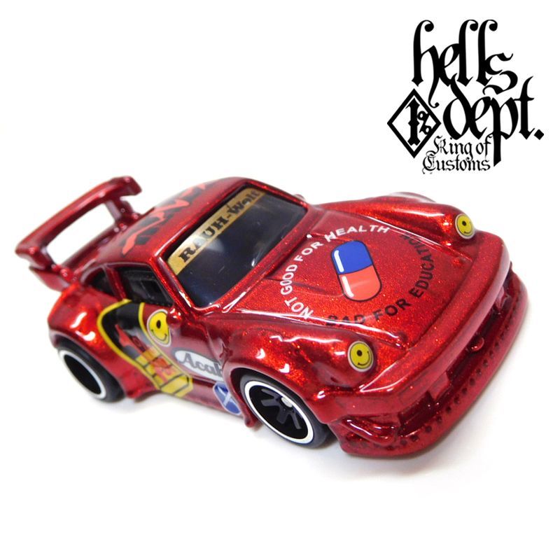 画像: HELLS DEPT 2019 - JDC13 【"ヘルズ" RWB PORSCHE 930 (カスタム完成品)】RED/RR（送料サービス適用外）