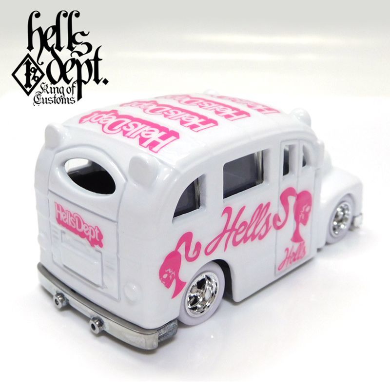 画像: HELLS DEPT 2019 - JDC13 【"HELLBIE" SCHOOL BUSTED (カスタム完成品)】WHITE/RR （送料サービス適用外）