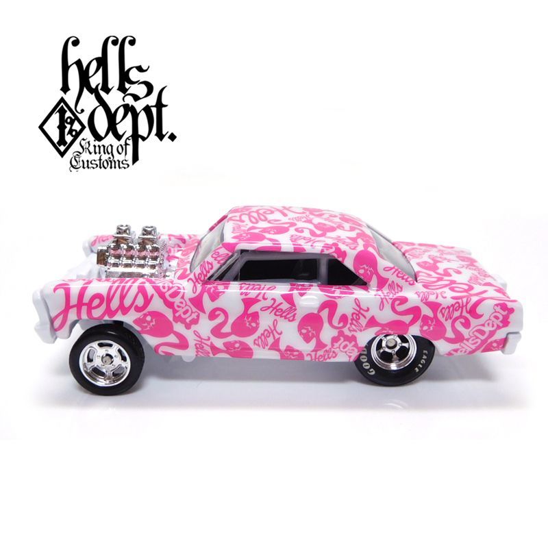 画像: HELLS DEPT 2019 - JDC13 【"HELLBIE" '66 SUPER NOVA "SPECIAL VERSION" (カスタム完成品)】WHITE/RR （送料サービス適用外）