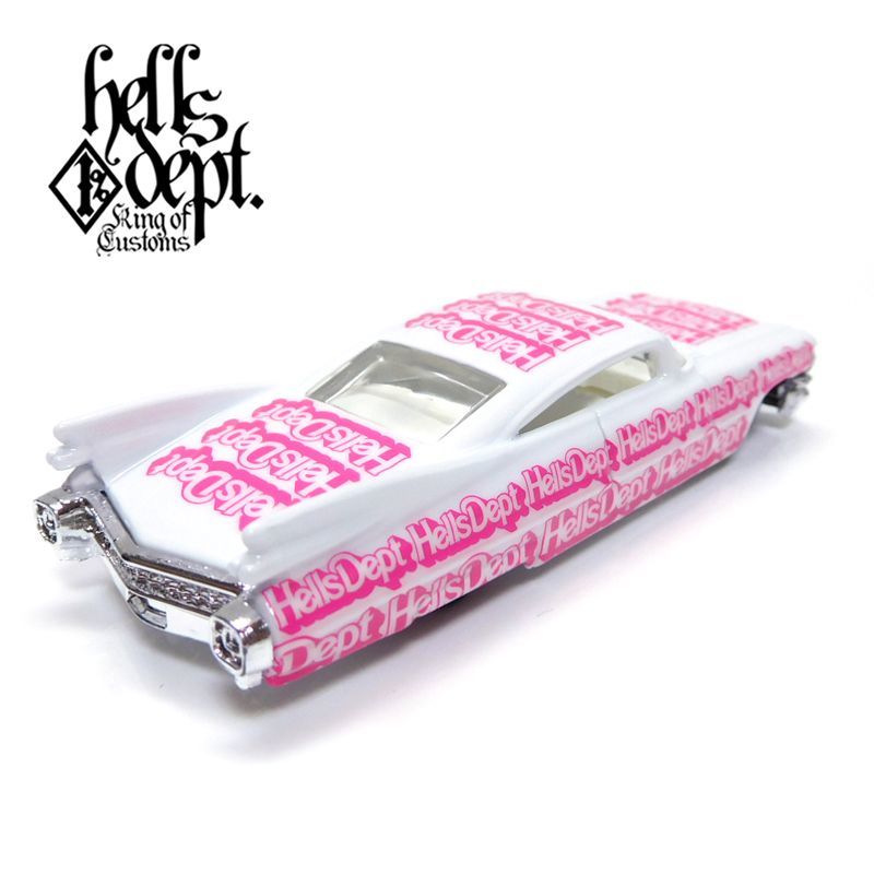 画像: HELLS DEPT 2019 - JDC13 【"HELLBIE" CUSTOM '59 CADILLAC (カスタム完成品)】WHITE/RR （送料サービス適用外）