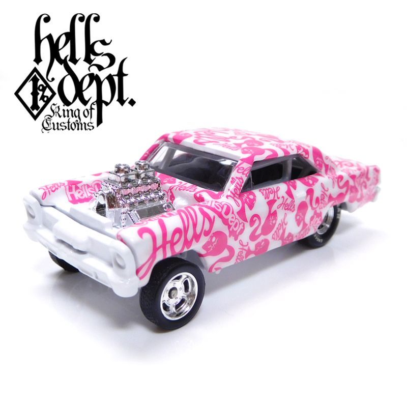 画像: HELLS DEPT 2019 - JDC13 【"HELLBIE" '66 SUPER NOVA "SPECIAL VERSION" (カスタム完成品)】WHITE/RR （送料サービス適用外）