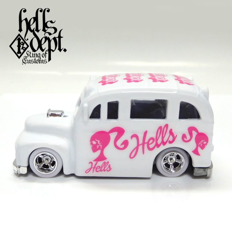 画像: HELLS DEPT 2019 - JDC13 【"HELLBIE" SCHOOL BUSTED (カスタム完成品)】WHITE/RR （送料サービス適用外）