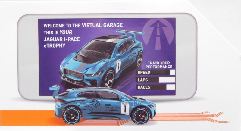 画像: 2019 HOT WHEELS id 【JAGUAR I-PACE eTROPHY】 SPEC.BLUE/ID