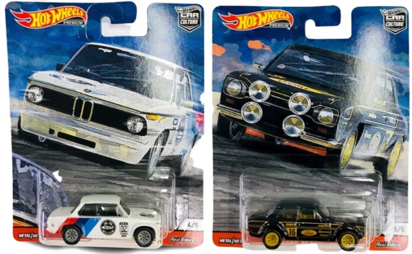 画像: 2019 HW CAR CULTURE 【Nアソート DOOR SLAMMERS (5種セット）】 '71 DATSUN 510/'71 PORSCHE 911/ALFA ROMEO GIULIA SPRINT GTA/BMW 2002/'70 FORD ESCORT RS1600