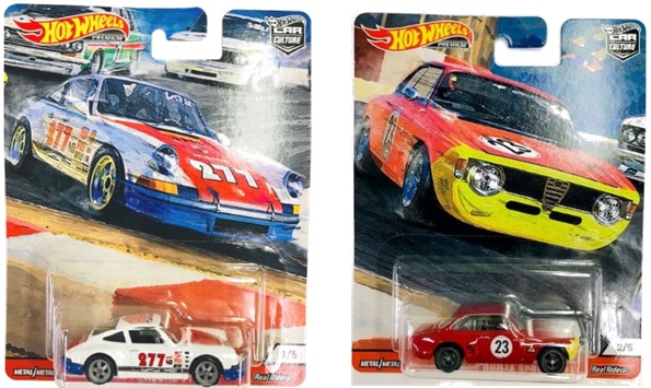 画像: 2019 HW CAR CULTURE 【Nアソート DOOR SLAMMERS (5種セット）】 '71 DATSUN 510/'71 PORSCHE 911/ALFA ROMEO GIULIA SPRINT GTA/BMW 2002/'70 FORD ESCORT RS1600