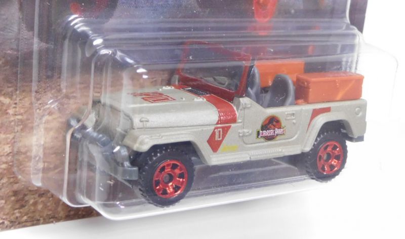 画像: 2019 MATCHBOX "JEEP SERIES" 【'93 JEEP WRANGLER #10】 FLAT GRAY(JURASSIC WORLD) (予約不可）