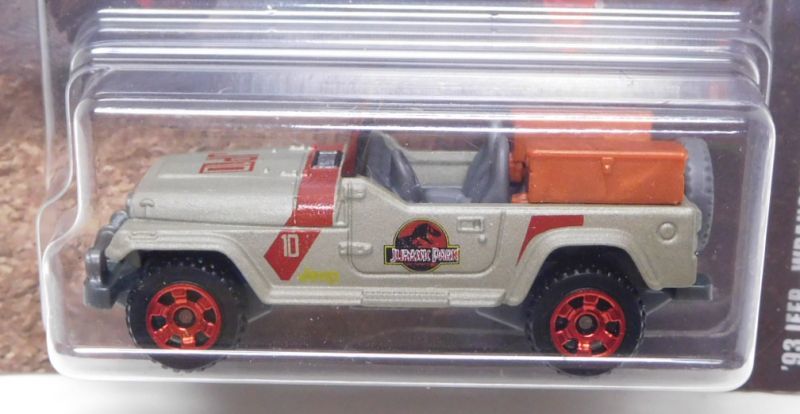 画像: 2019 MATCHBOX "JEEP SERIES" 【'93 JEEP WRANGLER #10】 FLAT GRAY(JURASSIC WORLD) (予約不可）