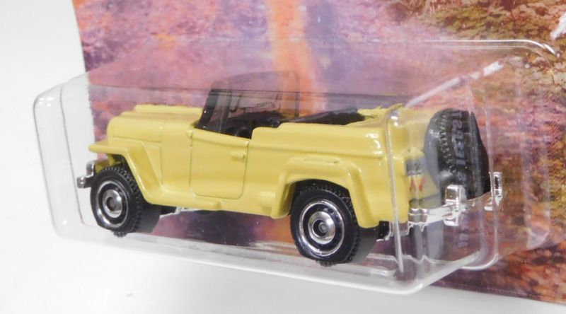 画像: 2019 MATCHBOX "JEEP SERIES" 【'48 WILLYS JEEPSTER】 PALE YELLOW(NEW CAST) (予約不可）