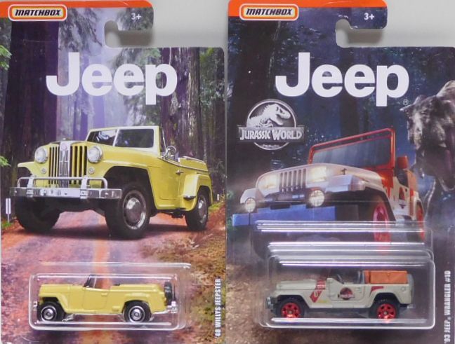 画像: 2019 MATCHBOX "JEEP SERIES" 【6種セット】'48 Willys Jeepster/'18 Jeep Wrangler JL/'05 Jeep Gladiator/Jeep CJ-7 4x4/'93 Jeep Wrangler #10(予約不可）