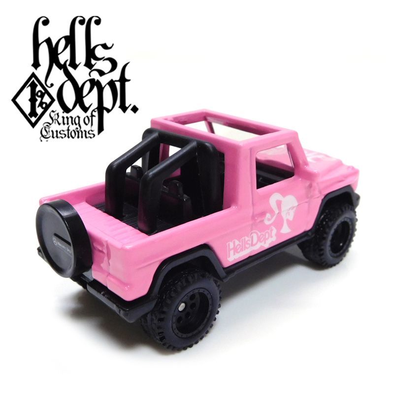 画像: HELLS DEPT 2019 - JDC13 【"HELLBIE" '91 MERCEDES-BENZ G-CLASS (カスタム完成品)】 BARBIE PINK/RR（送料サービス適用外）