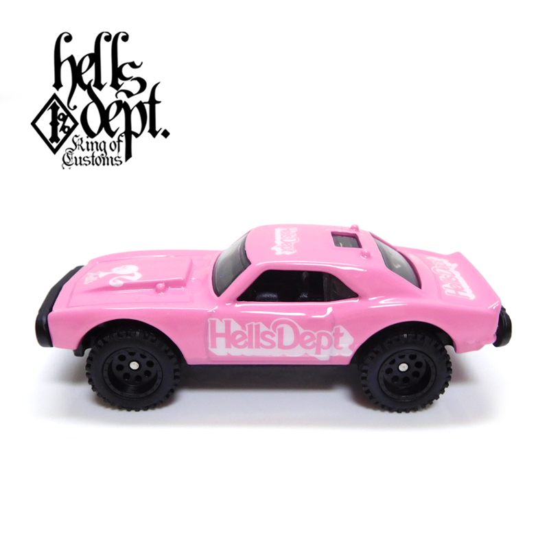 画像: HELLS DEPT 2019 - JDC13 【"HELLBIE" '67 OFF ROAD CAMARO (カスタム完成品)】 BARBIE PINK/RR（送料サービス適用外）