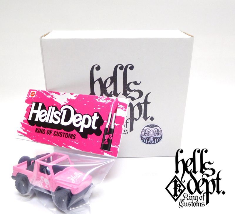 画像: HELLS DEPT 2019 - JDC13 【"HELLBIE" '91 MERCEDES-BENZ G-CLASS (カスタム完成品)】 BARBIE PINK/RR（送料サービス適用外）