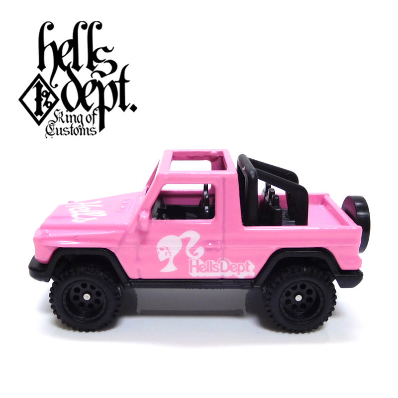 画像: HELLS DEPT 2019 - JDC13 【"HELLBIE" '91 MERCEDES-BENZ G-CLASS (カスタム完成品)】 BARBIE PINK/RR（送料サービス適用外）