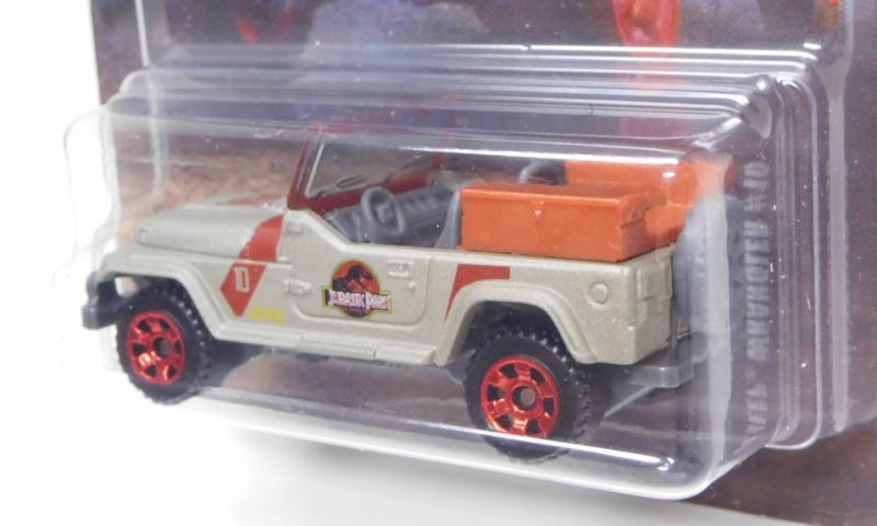 画像: 2019 MATCHBOX "JEEP SERIES" 【'93 JEEP WRANGLER #10】 FLAT GRAY(JURASSIC WORLD) (予約不可）