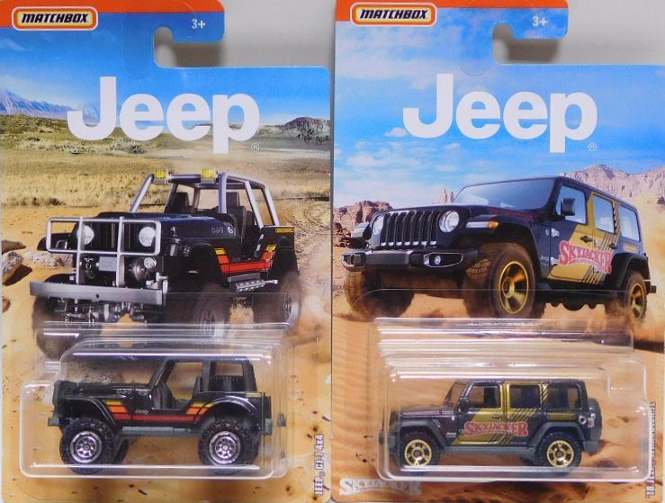 画像: 2019 MATCHBOX "JEEP SERIES" 【6種セット】'48 Willys Jeepster/'18 Jeep Wrangler JL/'05 Jeep Gladiator/Jeep CJ-7 4x4/'93 Jeep Wrangler #10(予約不可）