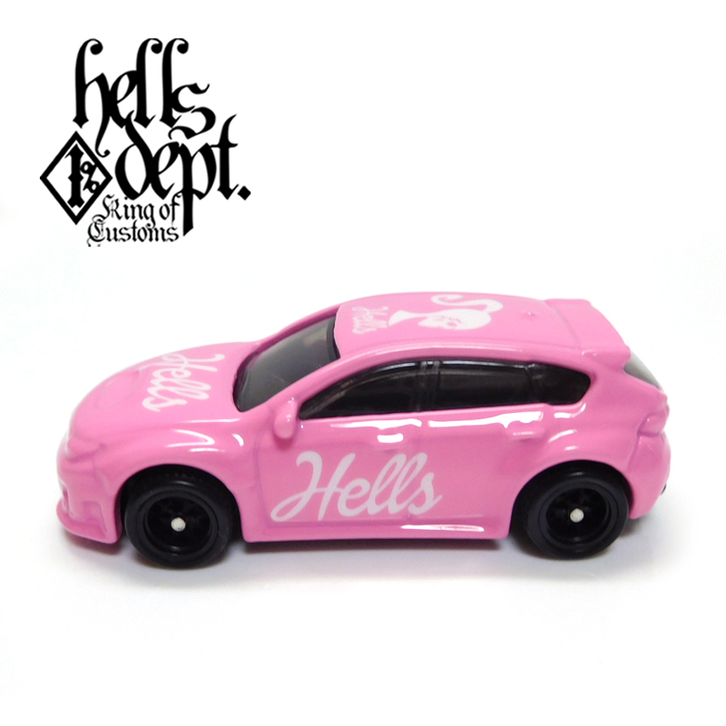 画像: HELLS DEPT 2019 - JDC13 【"HELLBIE" IMPREZA WRX STI (カスタム完成品)】 BARBIE PINK/RR（送料サービス適用外）