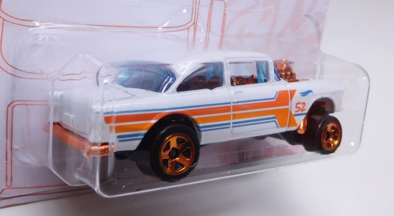 画像: 2020 HW 52ND ANNIVERSARY PEARL AND CHROME 【'55 CHEVY BEL AIR GASSER】WHITE/5SP (予約不可）