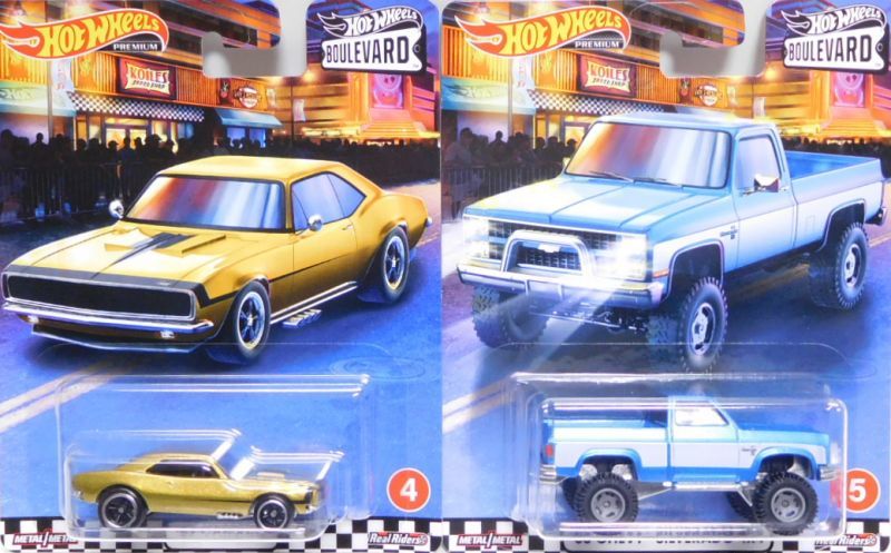 画像: 2020 HW BOULEVARD 【Aアソート　5種セット】BONE SHAKER/NISSAN SKYLINE GT-R(BCNR33)/VOLKSWAGEN T1 PANEL BUS/'67 CAMARO/'83 CHEVY SILVERADO 4X4 (予約不可）