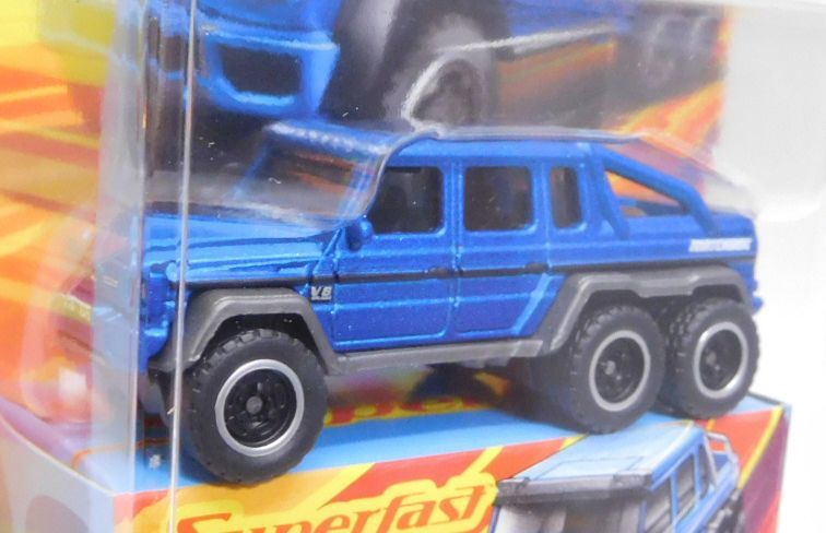 画像: 2020 MATCHBOX SUPERFAST 【MERCEDES-BENZ G63 AMG 6x6】 FLAT BLUE (予約不可）