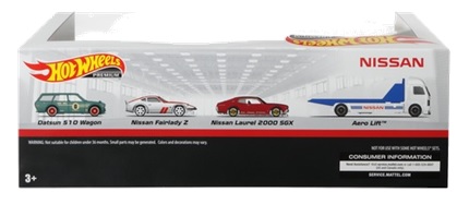 画像: 2020 HW PREMIUM COLLECTOR SET 【NISSAN GARAGE】 DATSUN 510 WAGON/NISSAN FAIRLADY Z/NISSAN LAUREL 2000 SGX/AERO LIFT