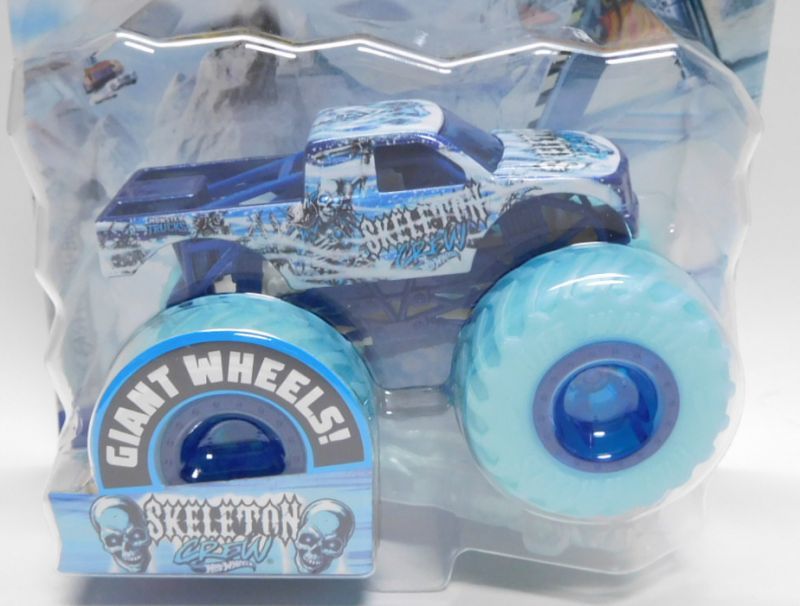 画像: 2020 HW MONSTER TRUCKS! "BLIZZARD BASHERS"【SKELETON CREW】 BLUE (includes CONNECT and CRASH)