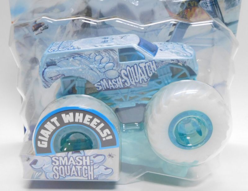 画像: 2020 HW MONSTER TRUCKS! "BLIZZARD BASHERS"【SMASH SQUACH】 LT.BLUE (includes CONNECT and CRASH)