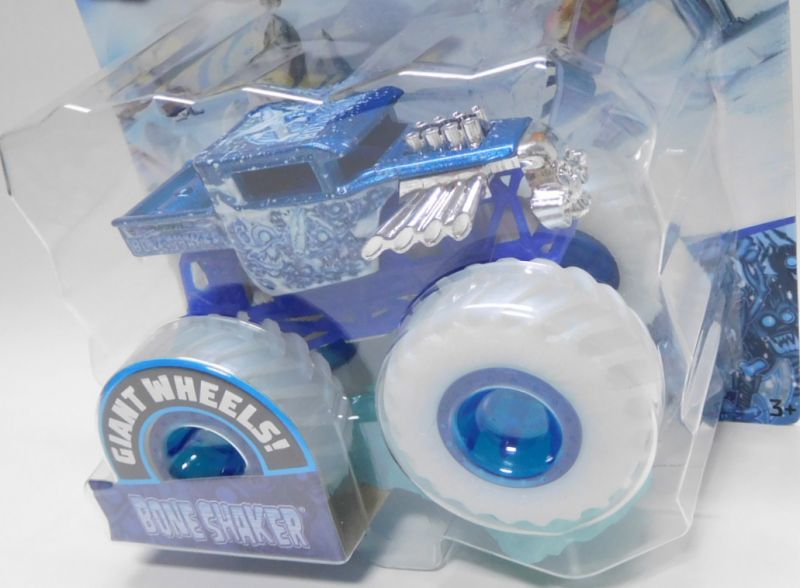 画像: 2020 HW MONSTER TRUCKS! "BLIZZARD BASHERS"【BONE SHAKER】 BLUE (includes CONNECT and CRASH)