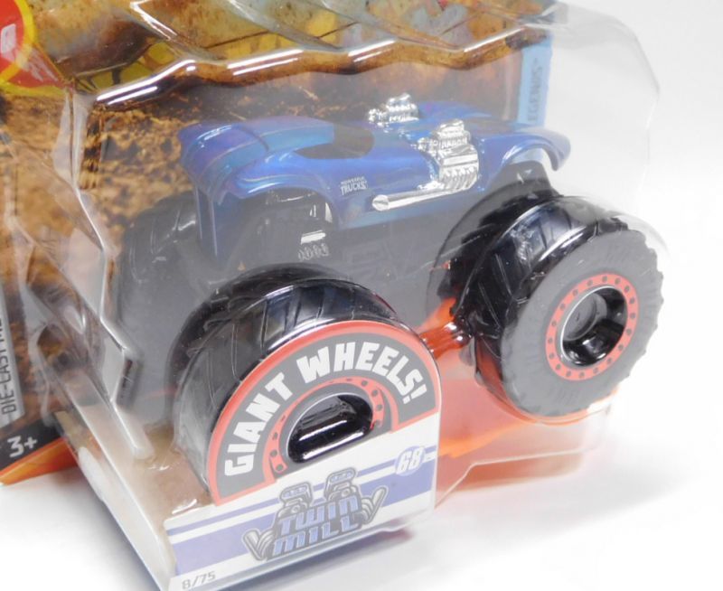 画像: 2020 HW MONSTER TRUCKS! 【TWIN MILL】 MET.BLUE (includes CRUSHABLE CAR)