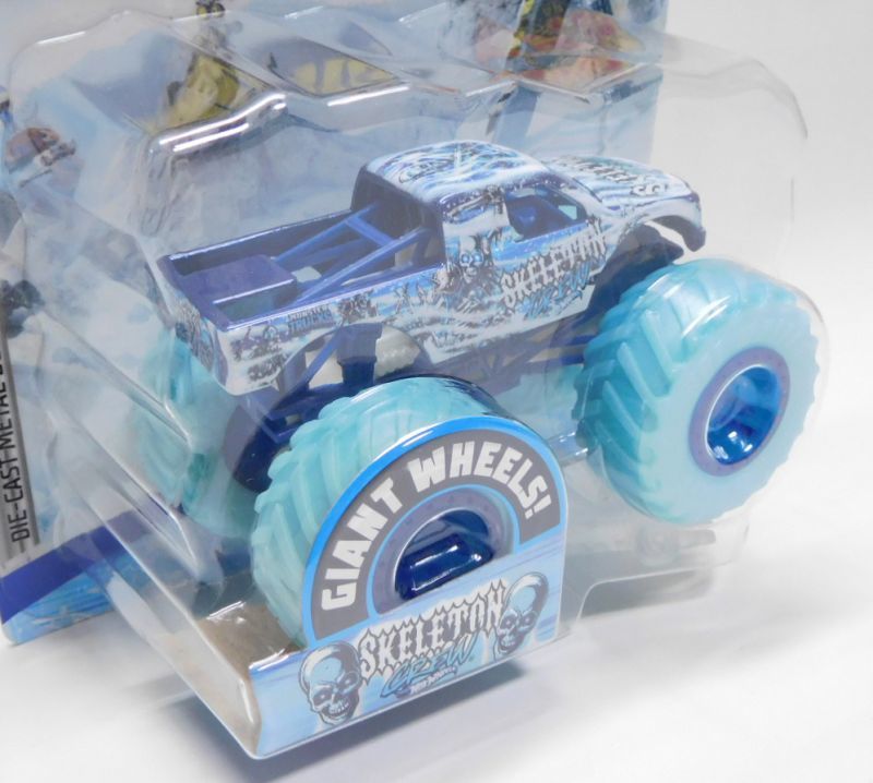 画像: 2020 HW MONSTER TRUCKS! "BLIZZARD BASHERS"【SKELETON CREW】 BLUE (includes CONNECT and CRASH)