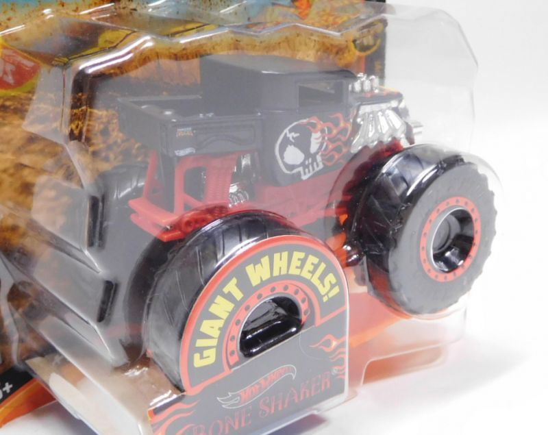 画像: 2020 HW MONSTER TRUCKS! 【BONE SHAKER】 FLAT BLACK (includes CRUSHABLE CAR)