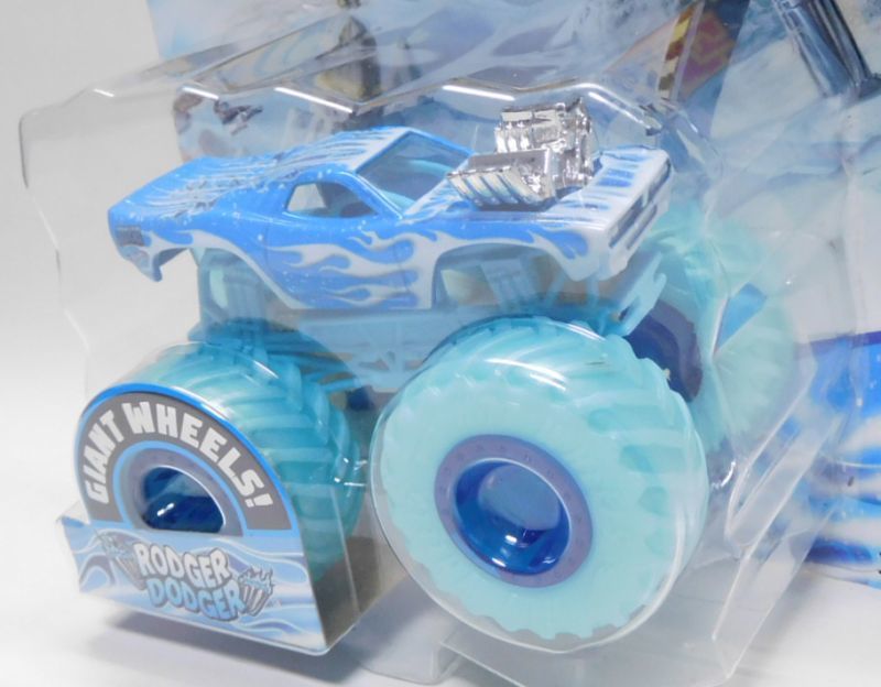 画像: 2020 HW MONSTER TRUCKS! "BLIZZARD BASHERS"【RODGER DODGER】 LT.BLUE (includes CONNECT and CRASH)