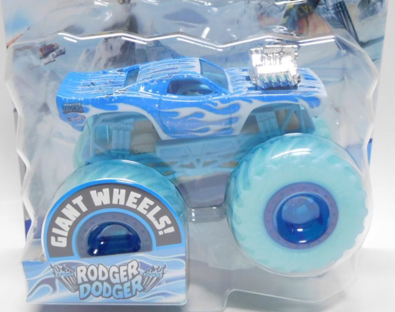 画像: 2020 HW MONSTER TRUCKS! "BLIZZARD BASHERS"【RODGER DODGER】 LT.BLUE (includes CONNECT and CRASH)