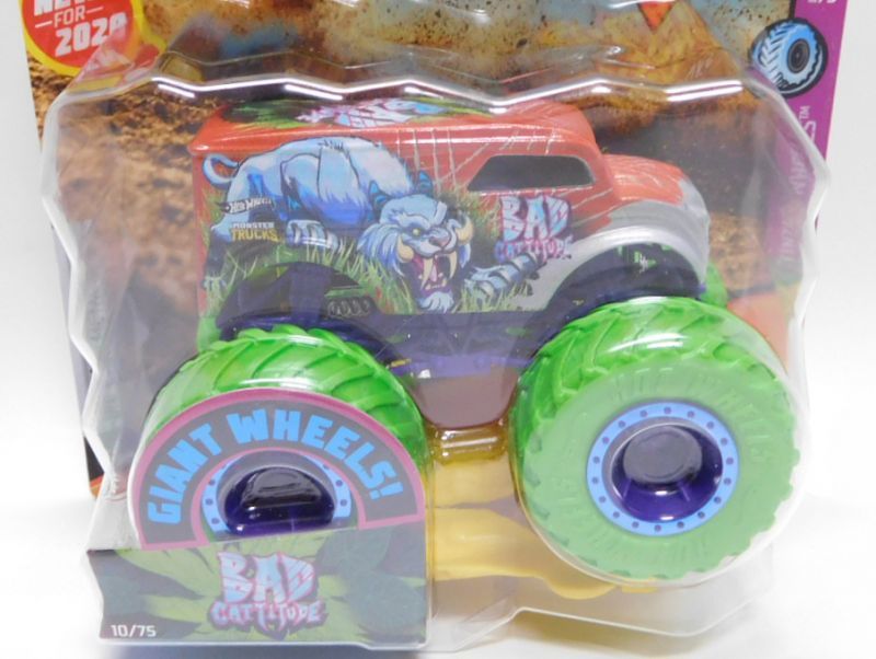 画像: 2020 HW MONSTER TRUCKS! 【BAD CATITUDE (DAIRY DELIVERY)】 ORANGE-SILVER (includes CRUSHABLE CAR)