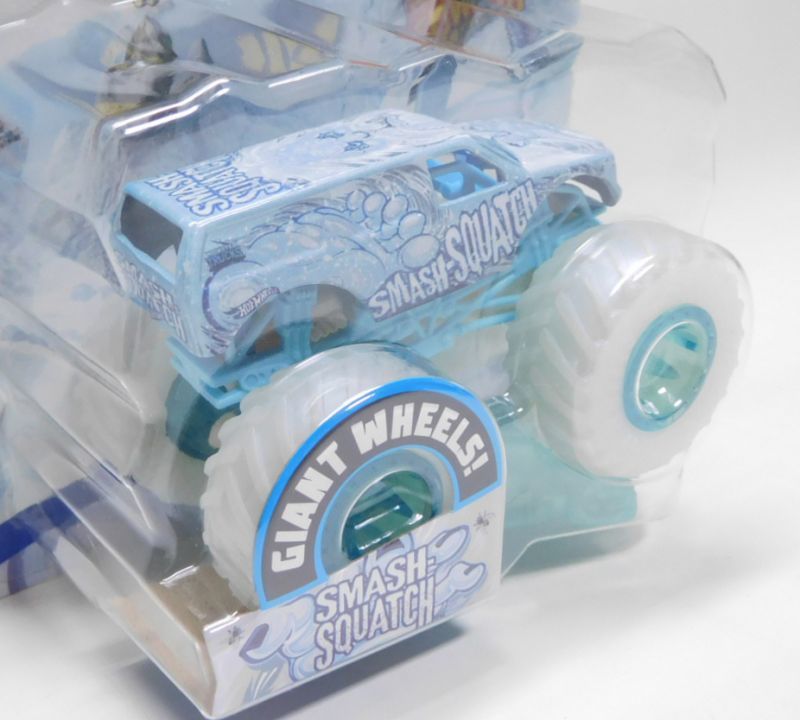 画像: 2020 HW MONSTER TRUCKS! "BLIZZARD BASHERS"【SMASH SQUACH】 LT.BLUE (includes CONNECT and CRASH)