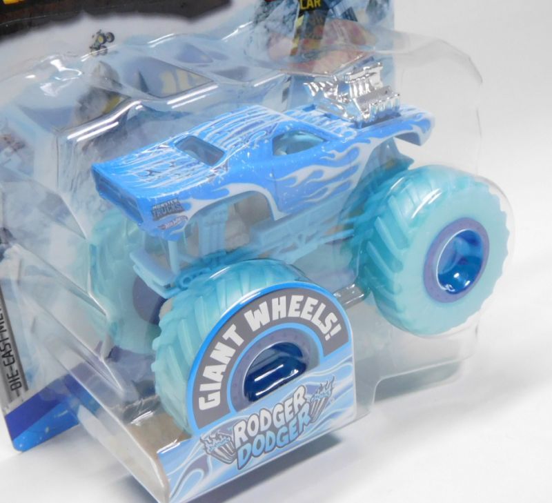 画像: 2020 HW MONSTER TRUCKS! "BLIZZARD BASHERS"【RODGER DODGER】 LT.BLUE (includes CONNECT and CRASH)