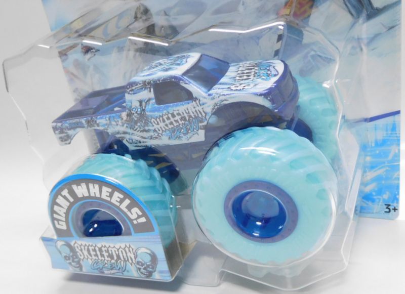 画像: 2020 HW MONSTER TRUCKS! "BLIZZARD BASHERS"【SKELETON CREW】 BLUE (includes CONNECT and CRASH)