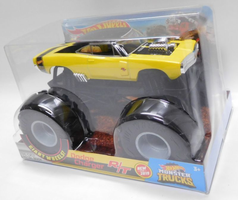 画像: 1/24 SCALE  MONSTER TRUCKS  【DODGE CHARGER R/T】 YELLOW-BLACK