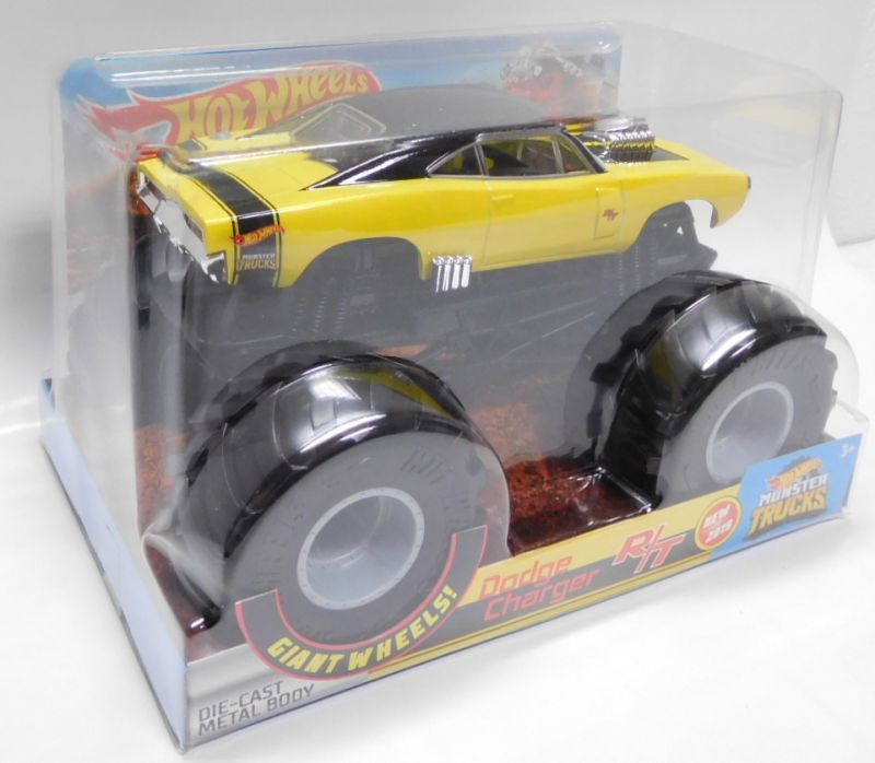 画像: 1/24 SCALE  MONSTER TRUCKS  【DODGE CHARGER R/T】 YELLOW-BLACK