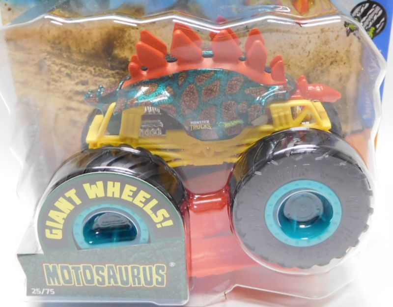 画像: 2020 HW MONSTER TRUCKS! 【MOTOSAURUS】 MET.GREEN (includes CRUSHABLE CAR)(予約不可）