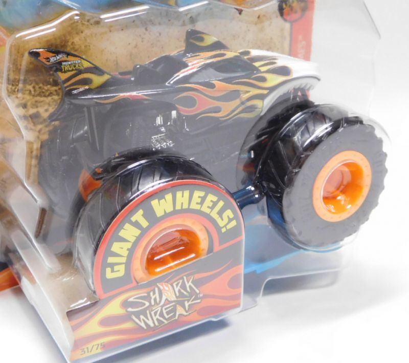 画像: 2020 HW MONSTER TRUCKS! 【SHARK WREAK】 BLACK-WHITE (includes CRUSHABLE CAR)(予約不可）