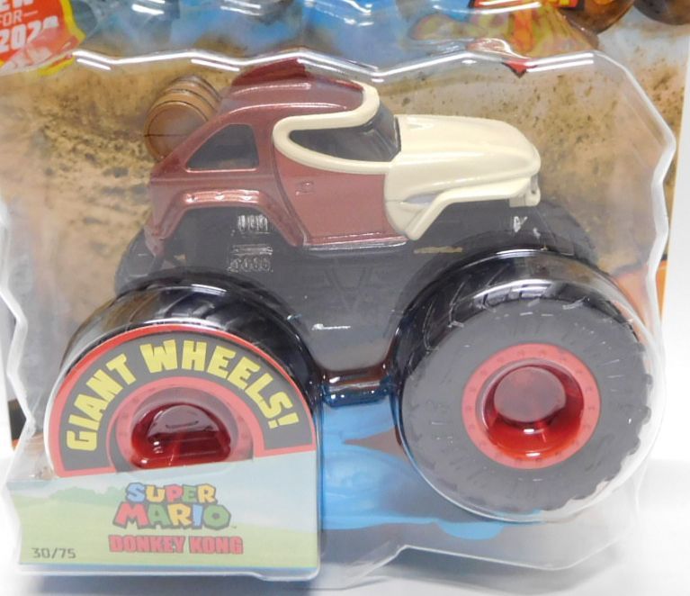 画像: 2020 HW MONSTER TRUCKS! 【SUPER MARIO DONKEY KONG】 BROWN-CREAM (includes CRUSHABLE CAR)(予約不可）