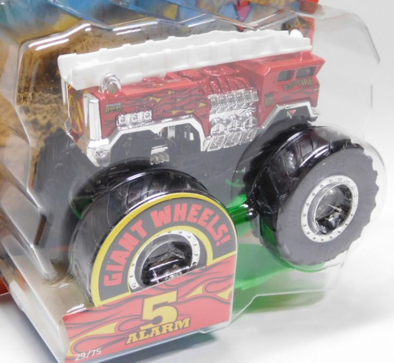 画像: 2020 HW MONSTER TRUCKS! 【5 ALARM】 RED (includes CRUSHABLE CAR)(予約不可）