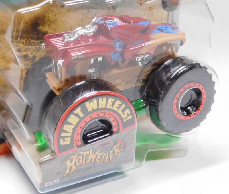 画像: 2020 HW MONSTER TRUCKS! 【HOT WHEILER】 RED-TAN (includes CRUSHABLE CAR)(予約不可）