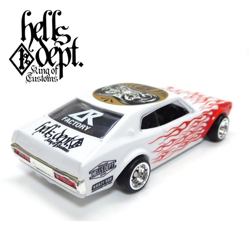 画像: HELLS DEPT 2020 【"AR FACTORY EXCLUSIVE" NISSAN LAUREL 2000 SGX (カスタム完成品)】WHITE/RR(地獄商会BLACKメタルステッカー付）（送料サービス適用外）