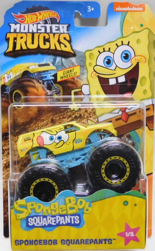 画像: 2020 HW MONSTER TRUCKS! "SPONGEBOB" 【5種セット】 (予約不可）