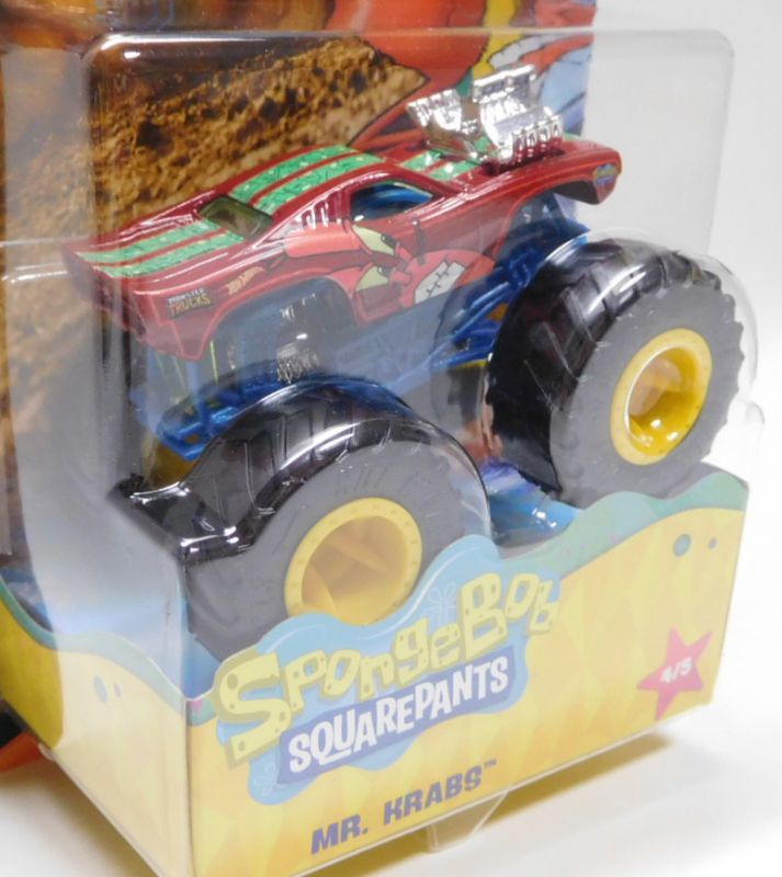 画像: 2020 HW MONSTER TRUCKS! "SPONGEBOB" 【MR.KRABS (RODGER DODGER)】 RED (予約不可）