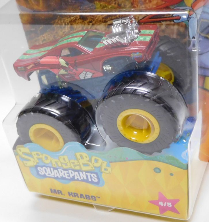 画像: 2020 HW MONSTER TRUCKS! "SPONGEBOB" 【MR.KRABS (RODGER DODGER)】 RED (予約不可）