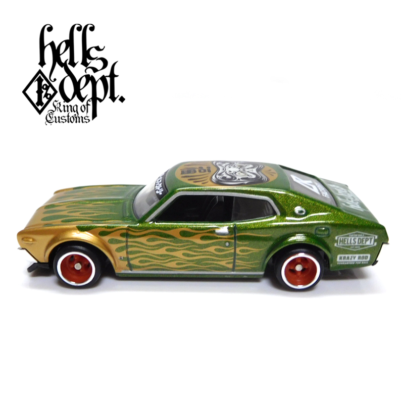 画像: HELLS DEPT 2020 【"AR FACTORY EXCLUSIVE" NISSAN LAUREL 2000 SGX (カスタム完成品)】GREEN/RR（送料サービス適用外）